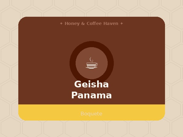 Geisha Panama Boquete
